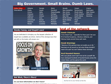 Tablet Screenshot of dumblaws.com